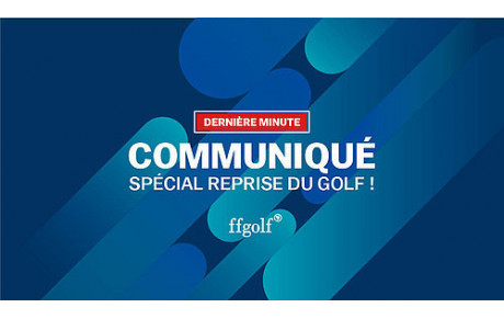 Reprise du golf